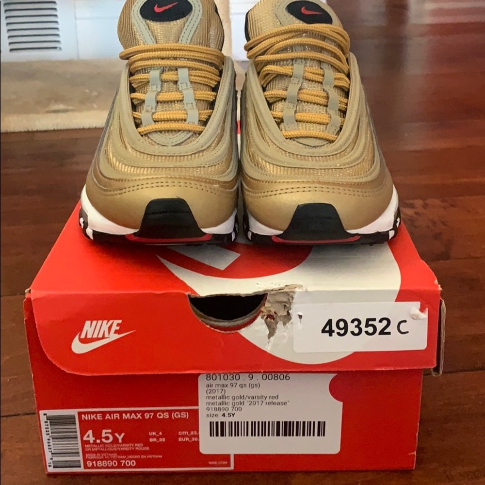 Nike Air Max 97 QS METALLIC GOLD